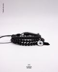 Set de Pulseras Shungita natural