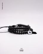 Set de Pulseras Shungita natural