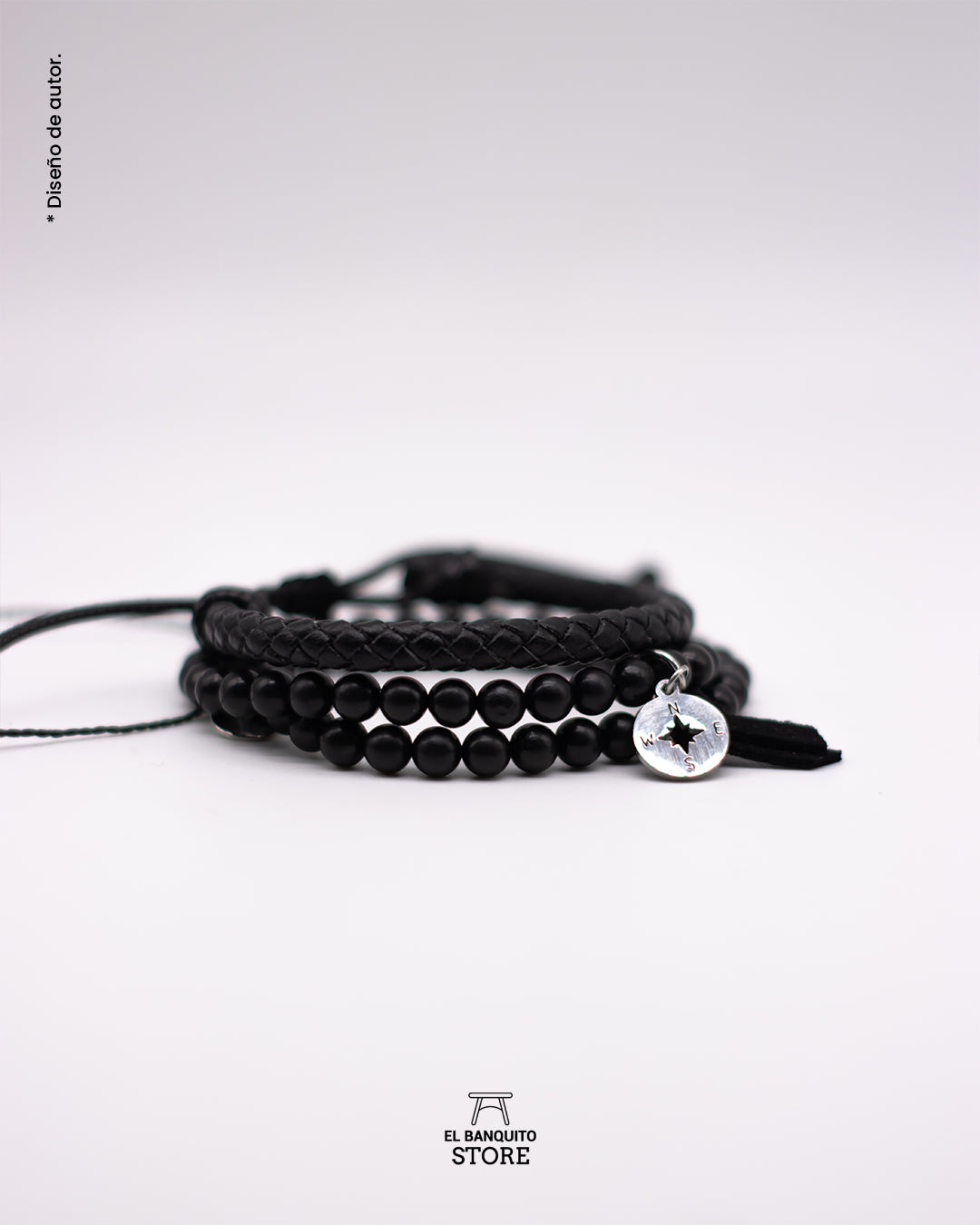 Set de Pulseras Shungita natural
