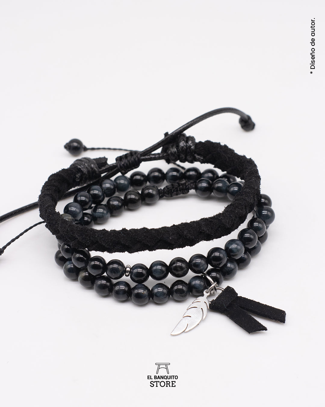 Set de Pulseras  Ojo de Halcón Estilo Streetweat