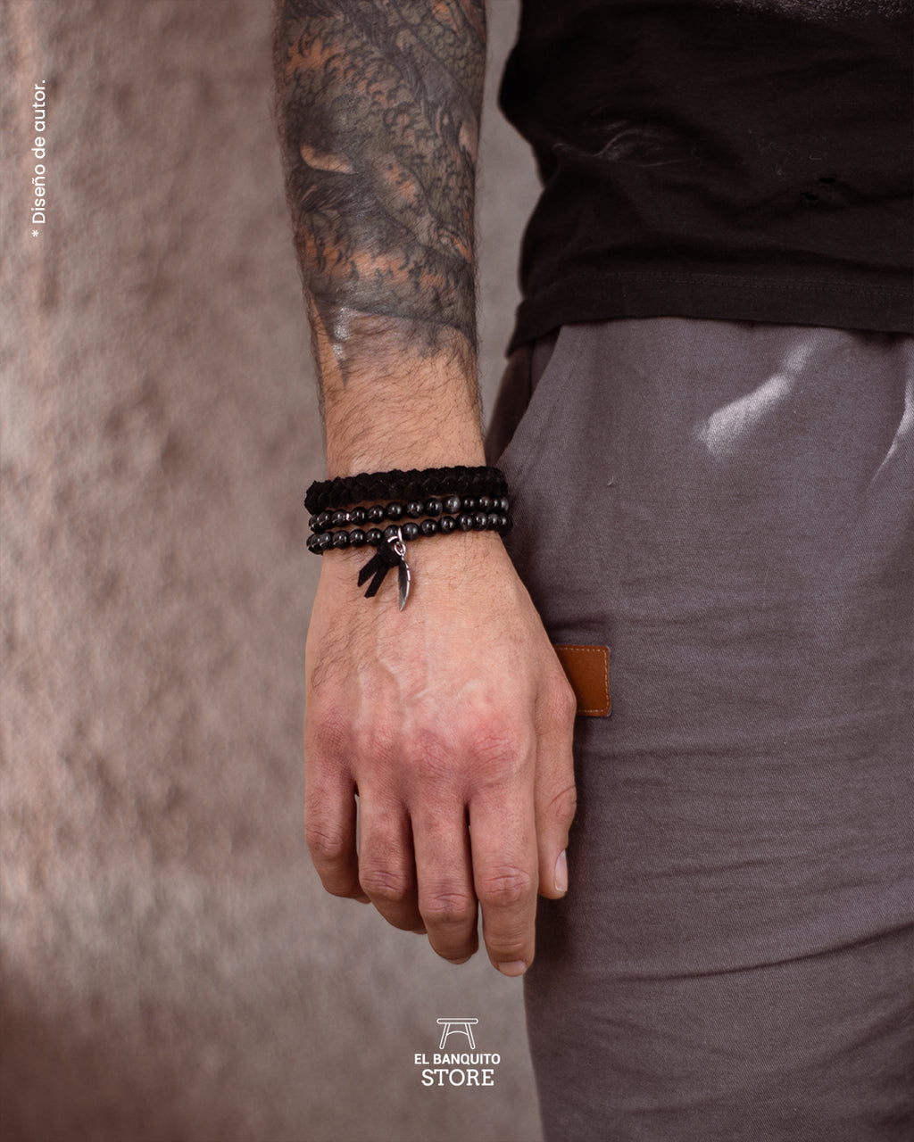 Set de Pulseras  Ojo de Halcón Estilo Streetweat