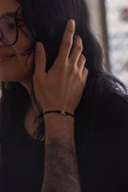 Set de pulseras Infinite Love Negras