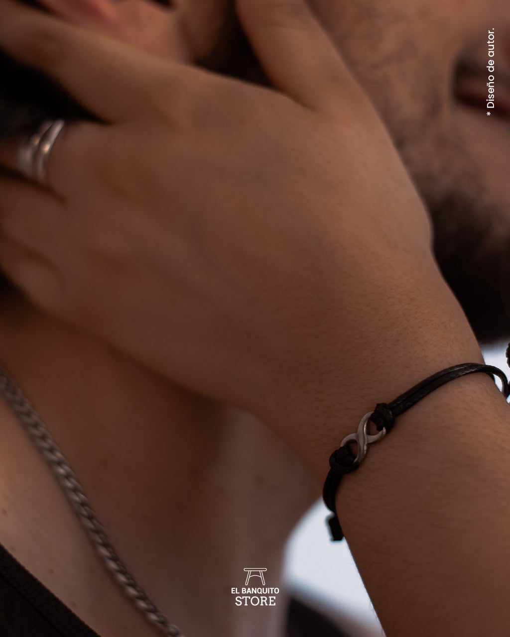 Pulsera Infinity Negra