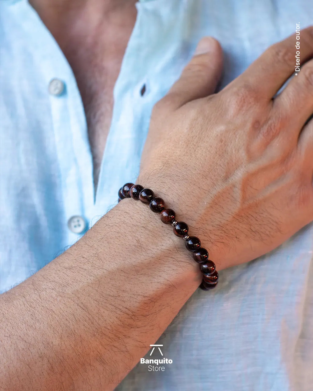 Pulsera Ojo de Buey 8mm