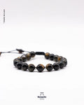 Pulsera de Ojo de Tigre Negro