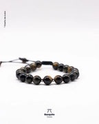 Pulsera de Ojo de Tigre Negro