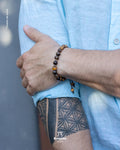 Pulsera Ojo de Tigre Matte 8mm