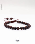 Pulsera de Ojo de Buey Natural 6 mm para Hombre