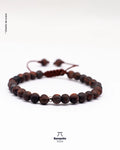 Pulsera de Ojo de Buey Natural 6 mm para Hombre