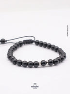 Pulsera Ónix Mate 6mm Hombre | Hecha a Mano en Chile