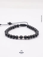 Pulsera Ónix Mate 6mm Hombre | Hecha a Mano en Chile