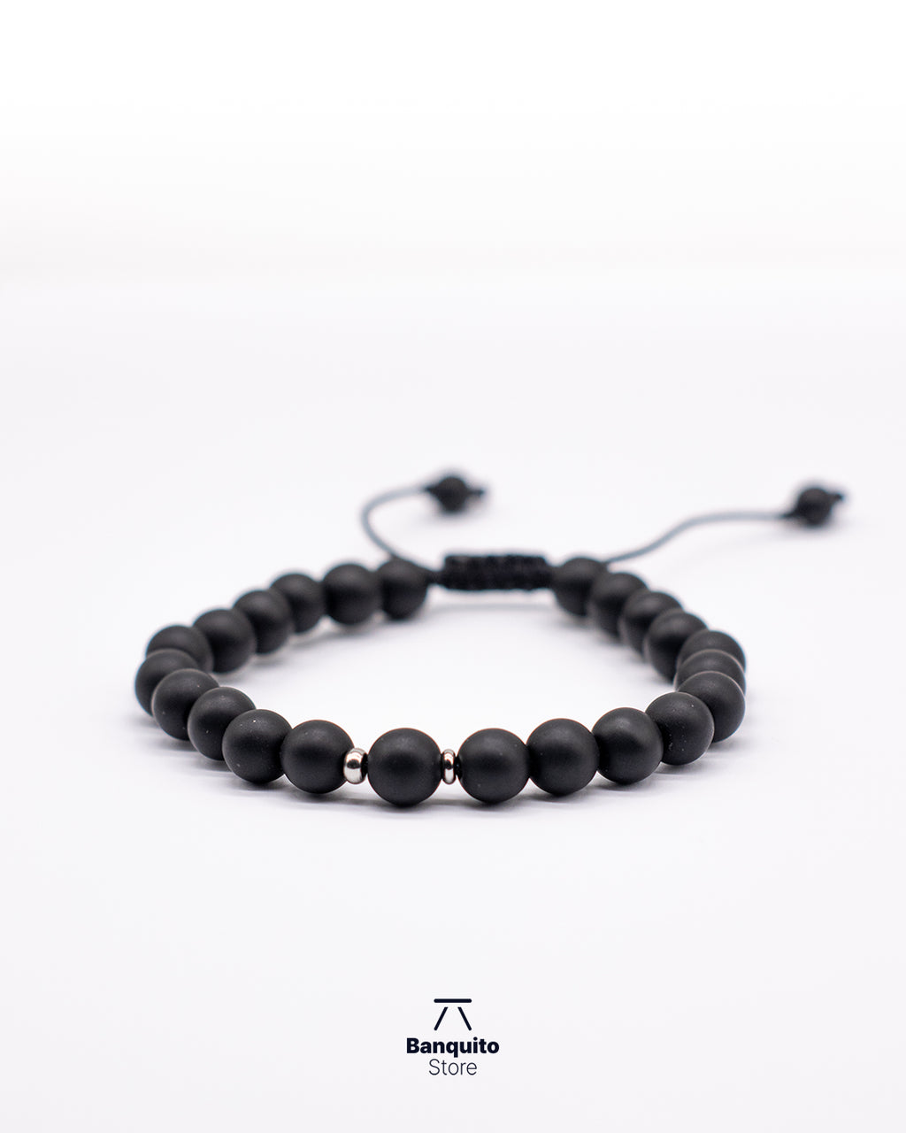 Pulsera de Ónix Matte 8 mm para Hombre