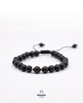 Pulsera de Ónix Matte 8 mm para Hombre