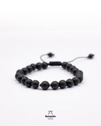 Pulsera de Ónix Matte 8 mm para Hombre