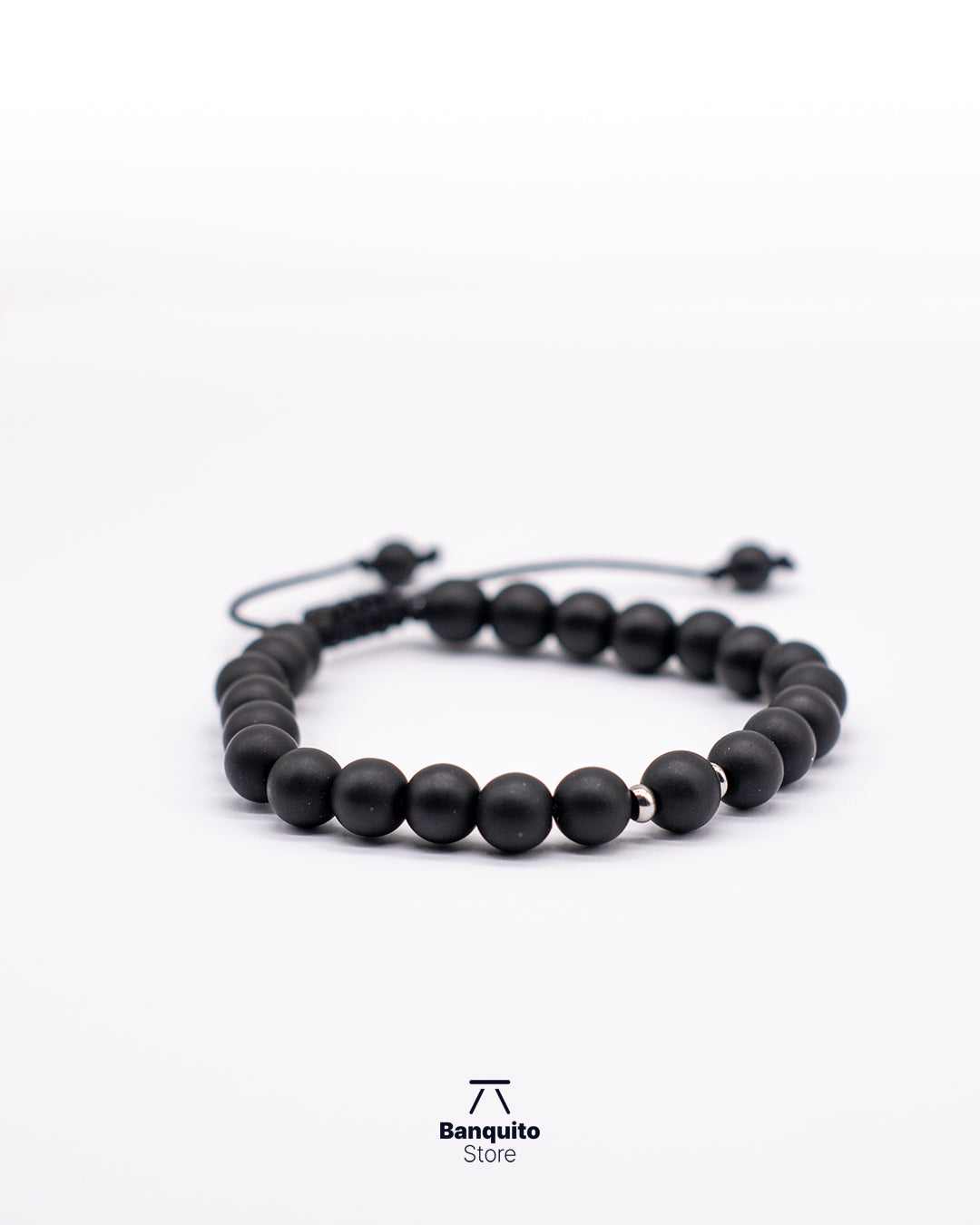 Pulsera de Ónix Matte 8 mm para Hombre