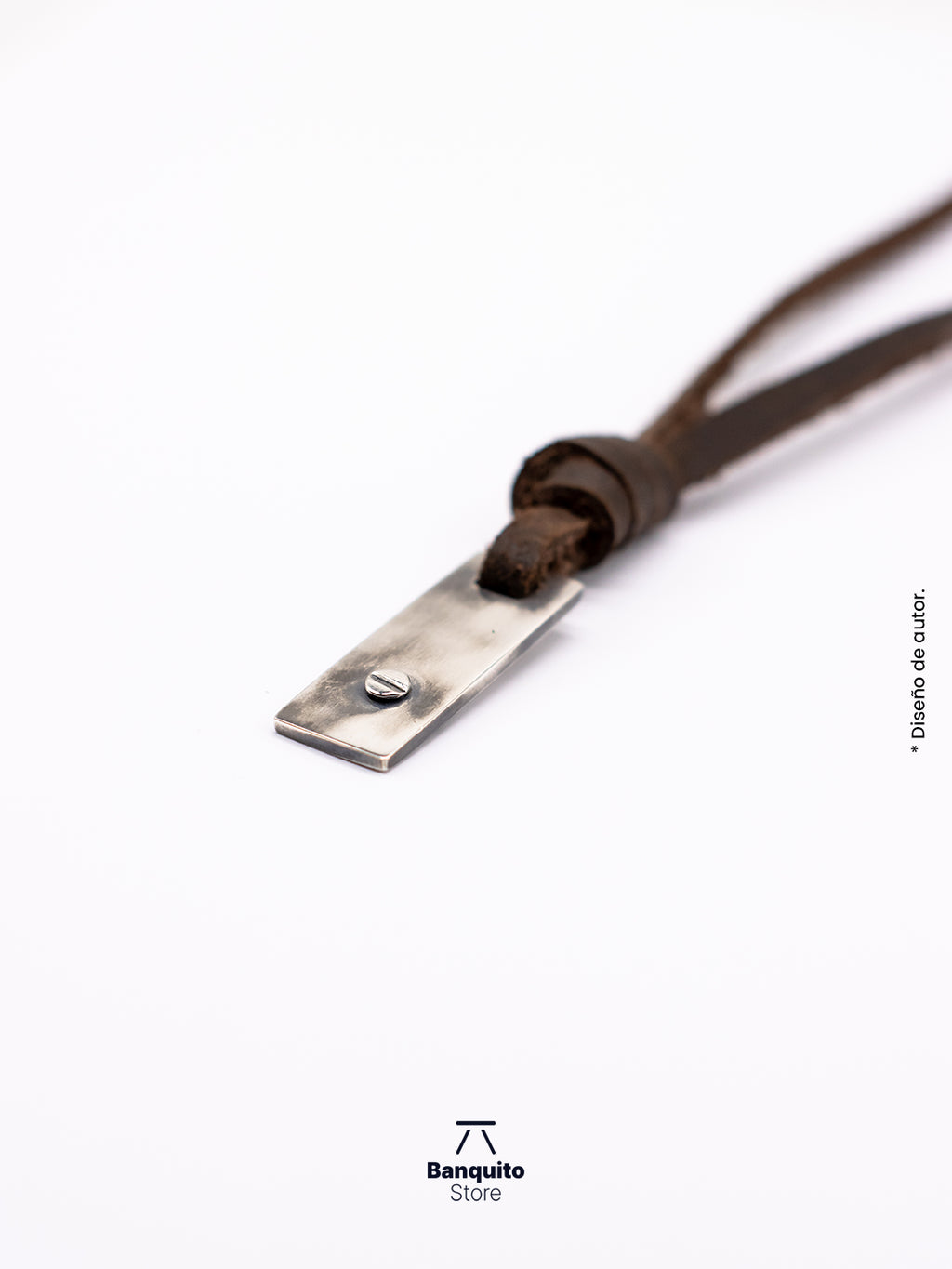 Colgante Plata  950 – Diseño Industrial