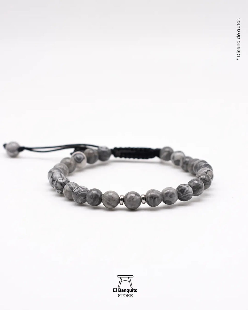 Pulsera de Jaspe Gris