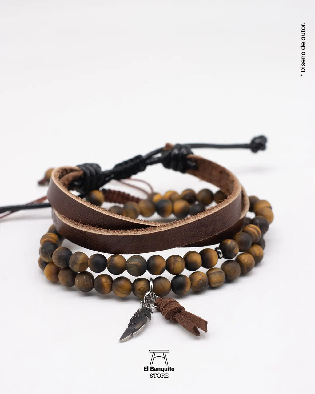 Pulsera Ojo de Tigre Mate