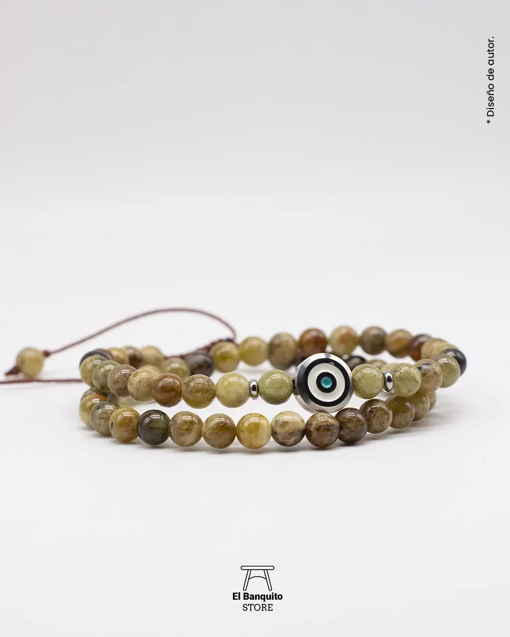Set Pulseras Green Granate