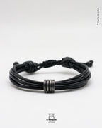 Pulseras Hombre - Cuero - Piedras Naturales