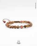 Pulsera Ojo de Tigre Tonos Miel