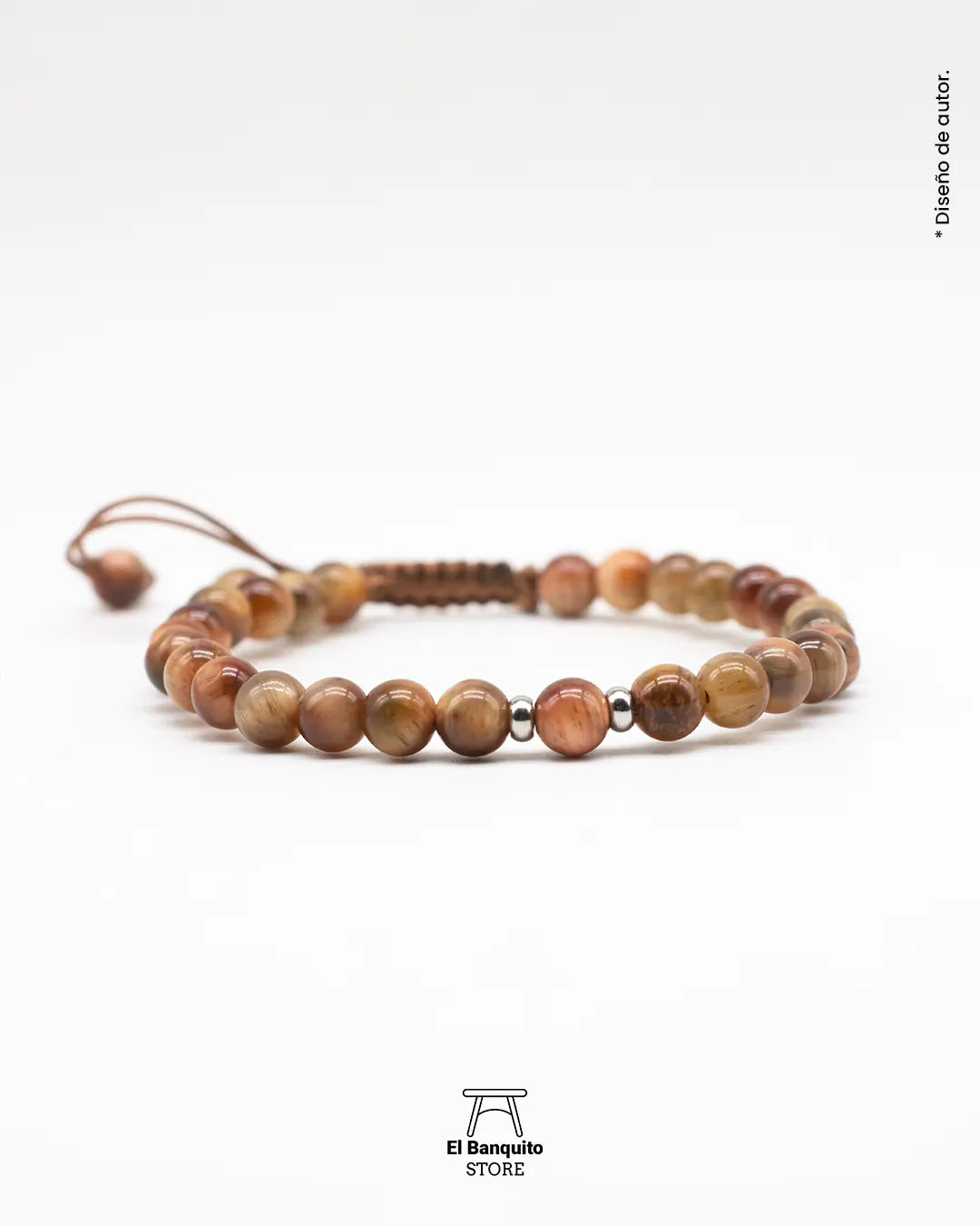 Pulsera Ojo de Tigre Tonos Miel