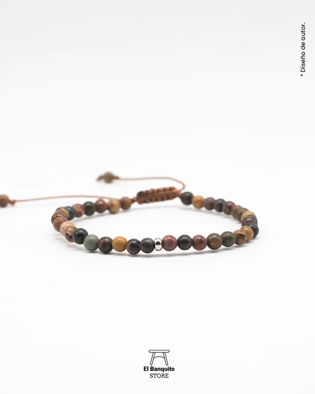 Pulsera Jaspe Picasso Minimalista