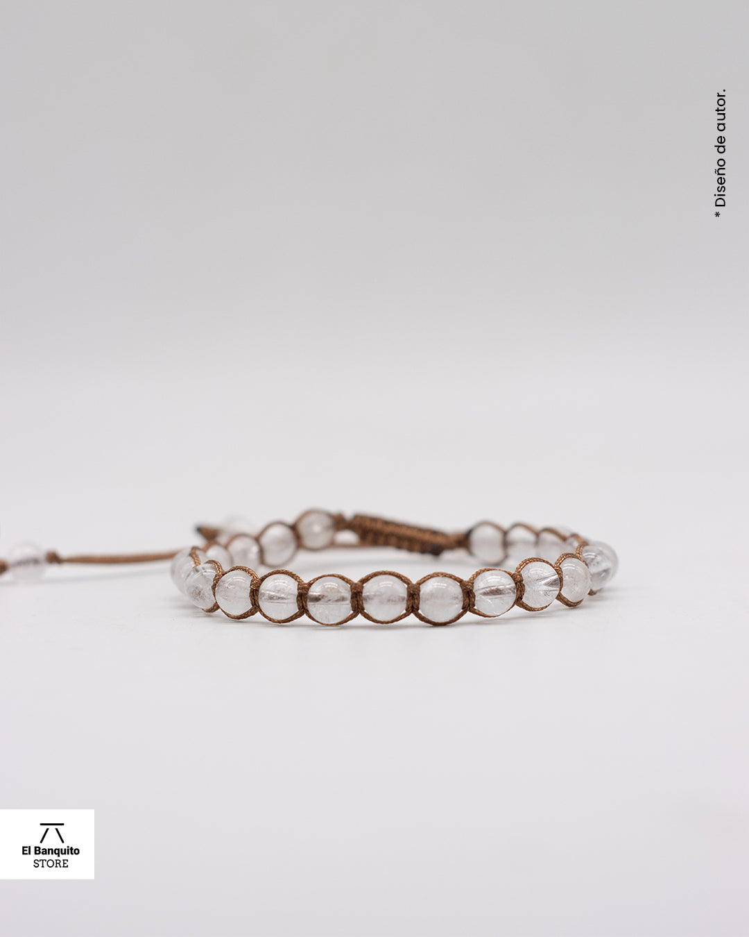 Pulsera Cuarzo transparente
