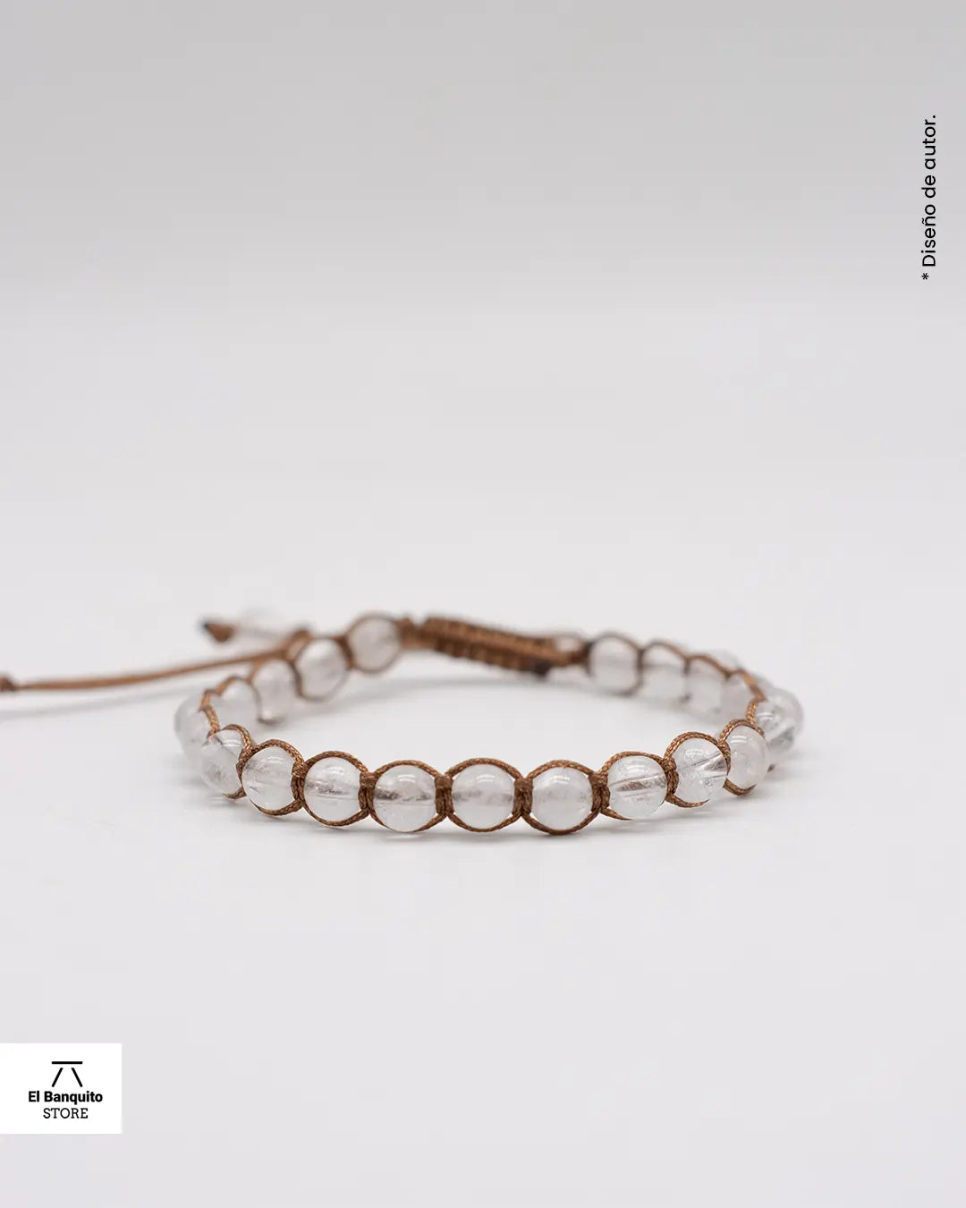 Pulsera Cuarzo transparente