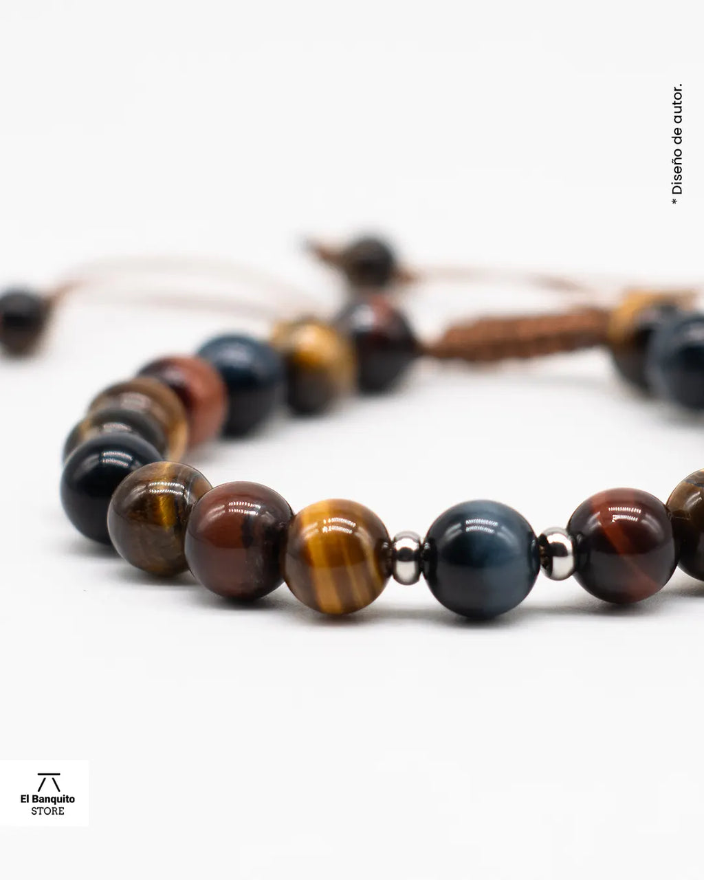 Pulsera Ojo de Tigre 8mm