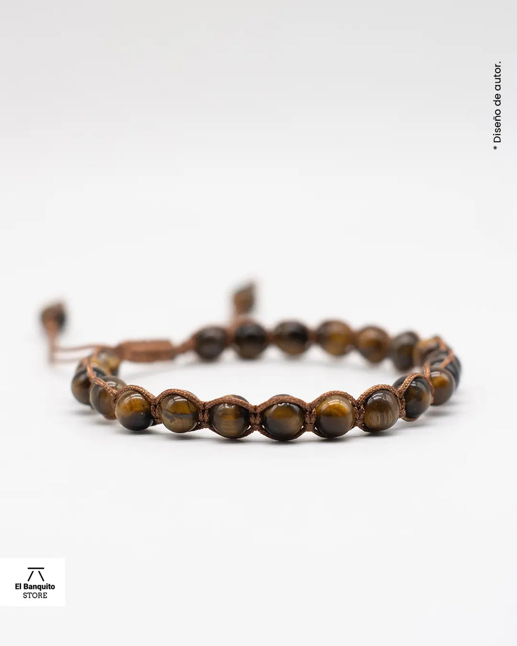 Pulsera Ojo de Tigre - Tejida