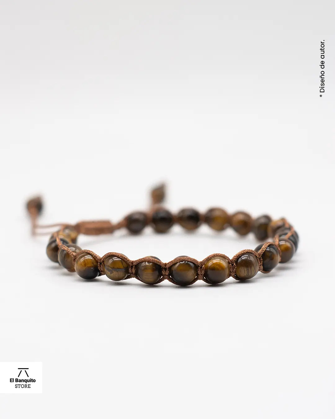 Pulsera Ojo de Tigre - Tejida
