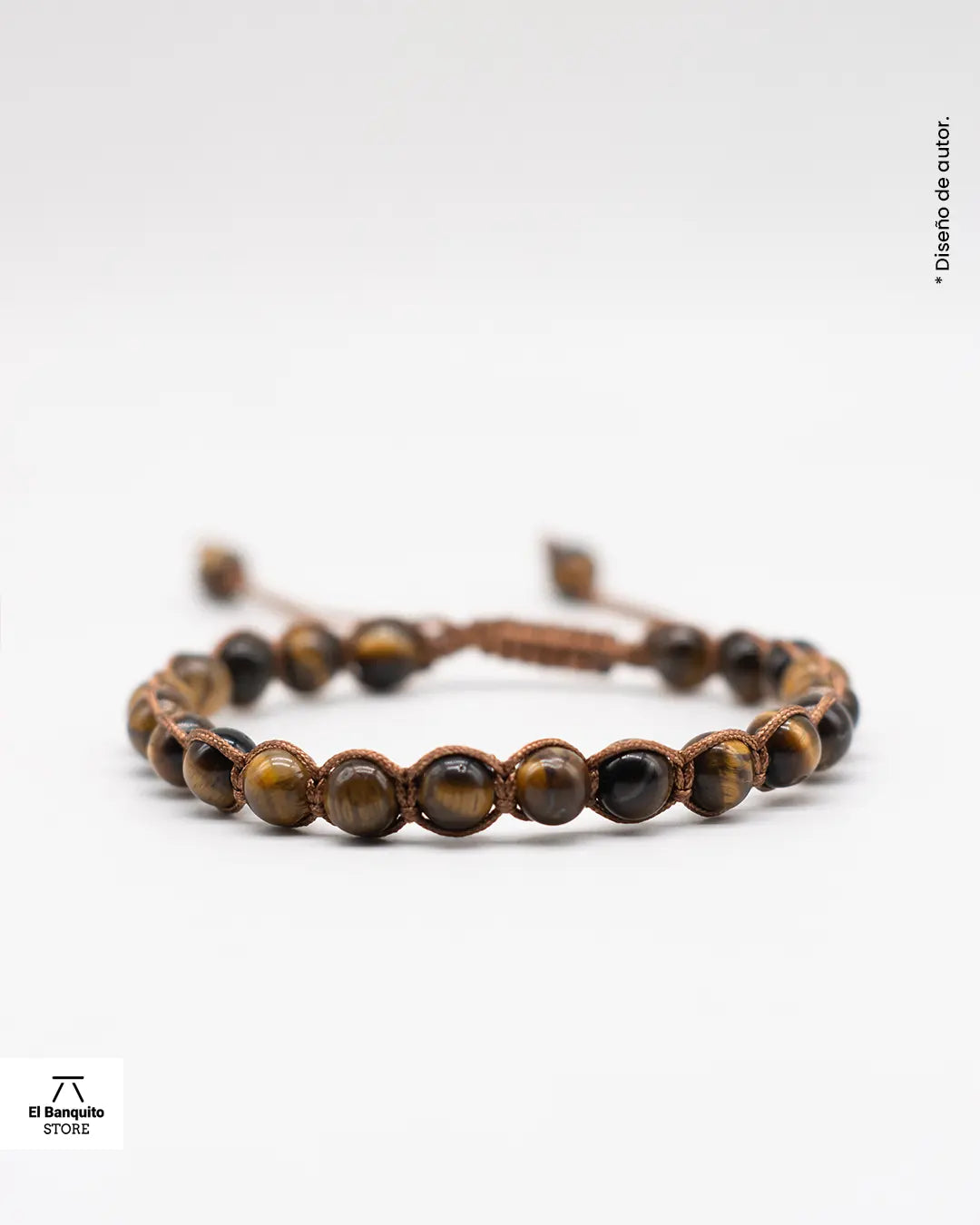 Pulsera Ojo de Tigre - Tejida
