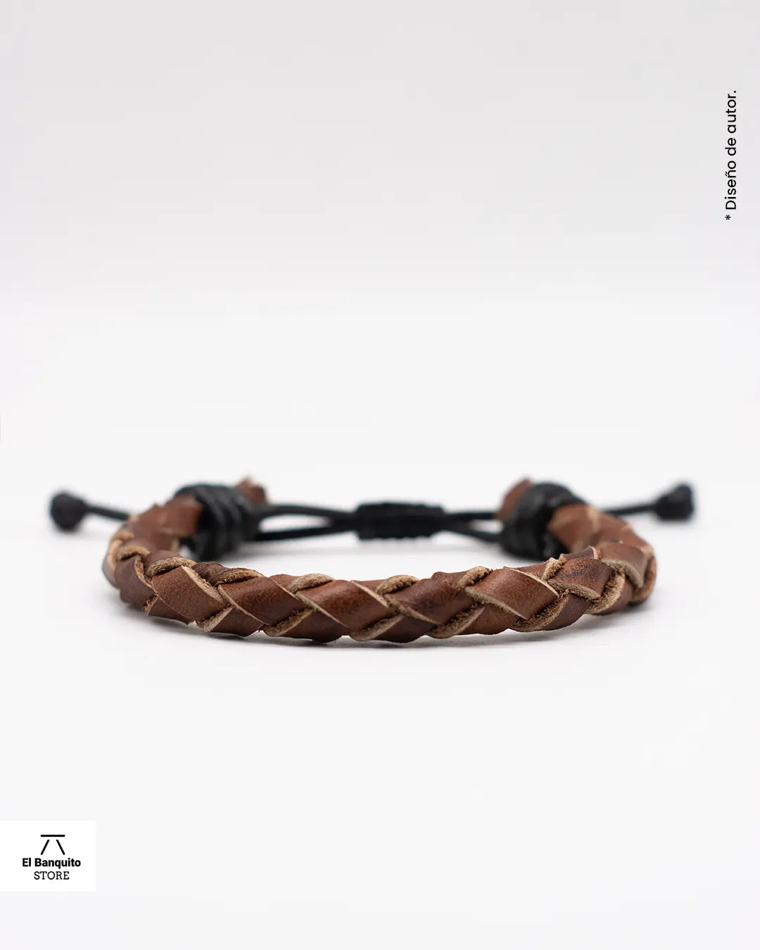 Pulsera de Cuero Trenzado