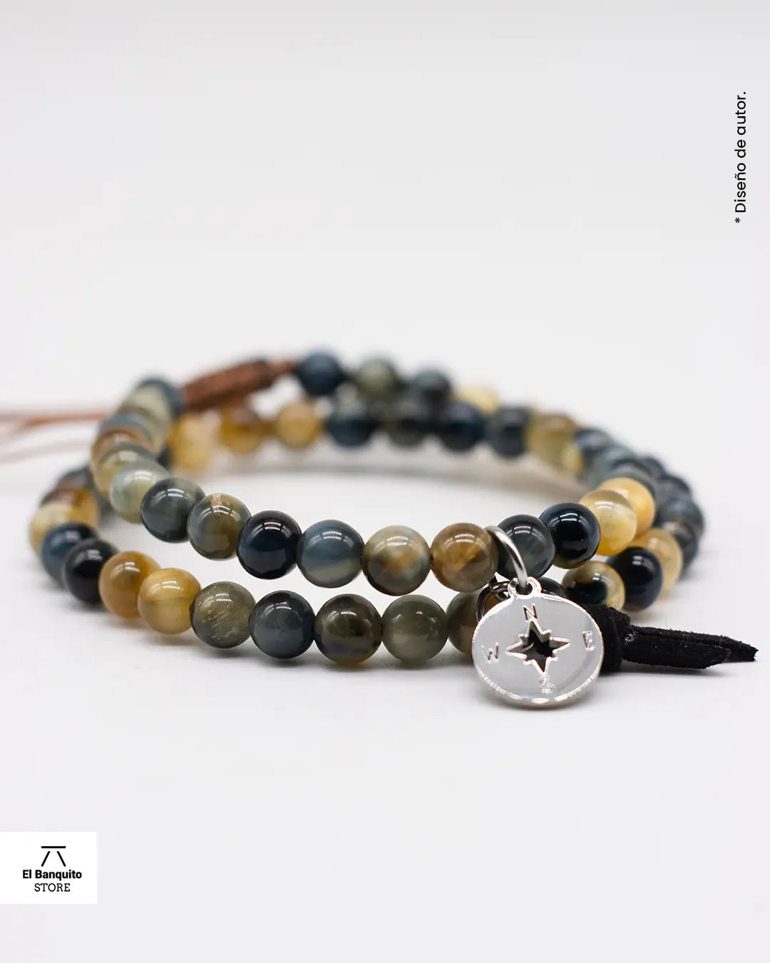 Pulsera Ojo de Tigre Para Hombre