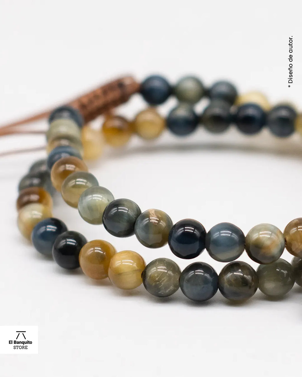 Pulsera Ojo de Tigre Para Hombre