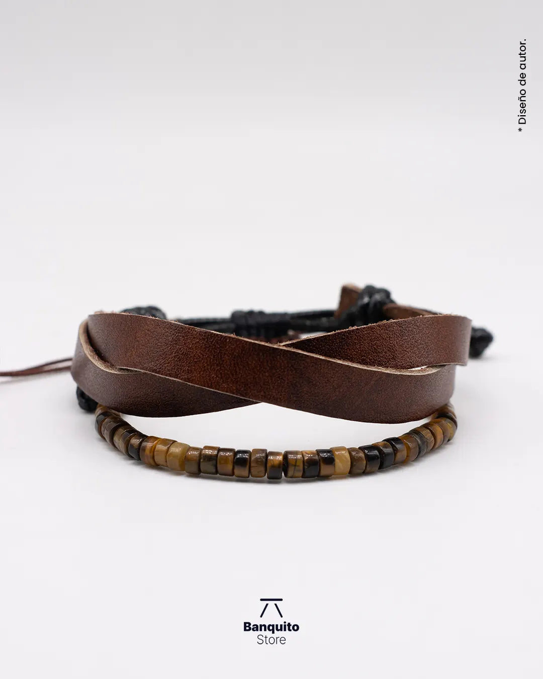 Pulsera Ojo de Tigre para Hombre
