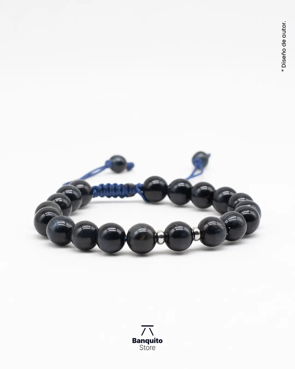 Pulsera Ojo de Halcón Azul