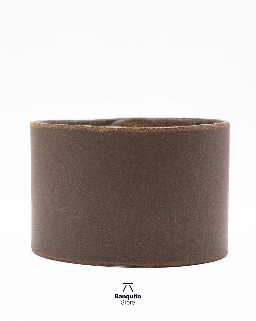 Muñequera de Cuero Natural para Hombre | Banquito Store
