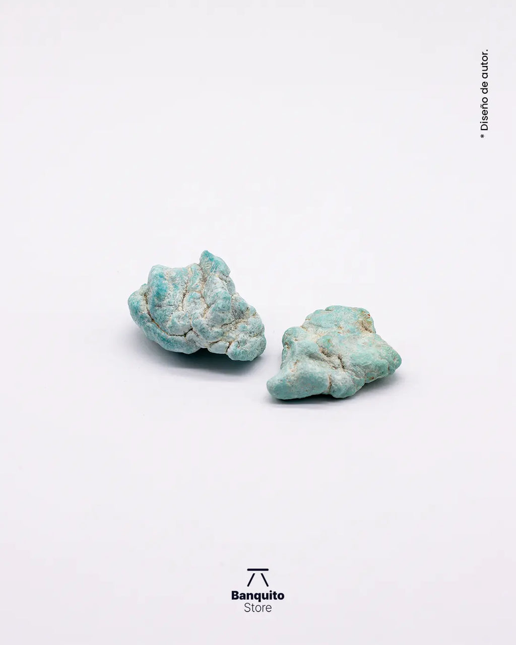 Turquesa Natural en Bruto del Norte de Chile | Piedra de Colección