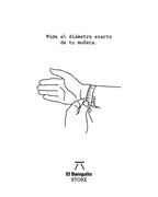 Pulsera Ojo de Halcón Gris 8mm