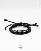 Set de Pulseras Preto