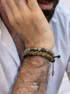 Pulsera Labradorita 8mm Hombre Chile - Piedra Natural