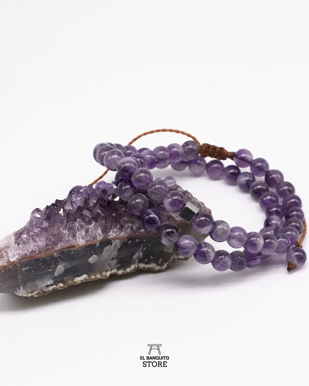 Pulsera Amatista Diseño Unisex