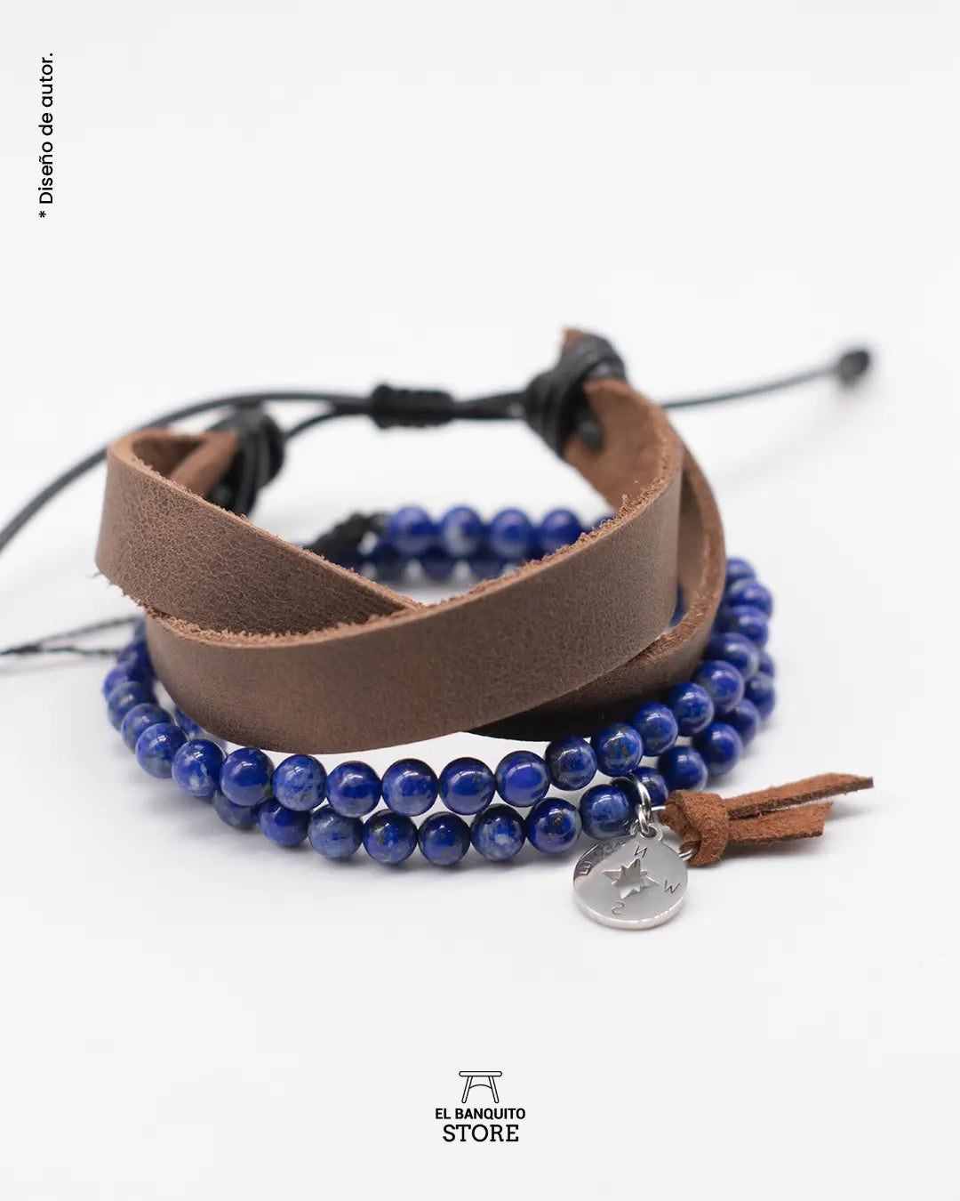 Set de Pulseras Lapislázuli