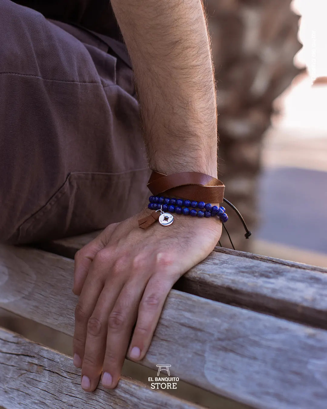 Set de Pulseras Lapislázuli
