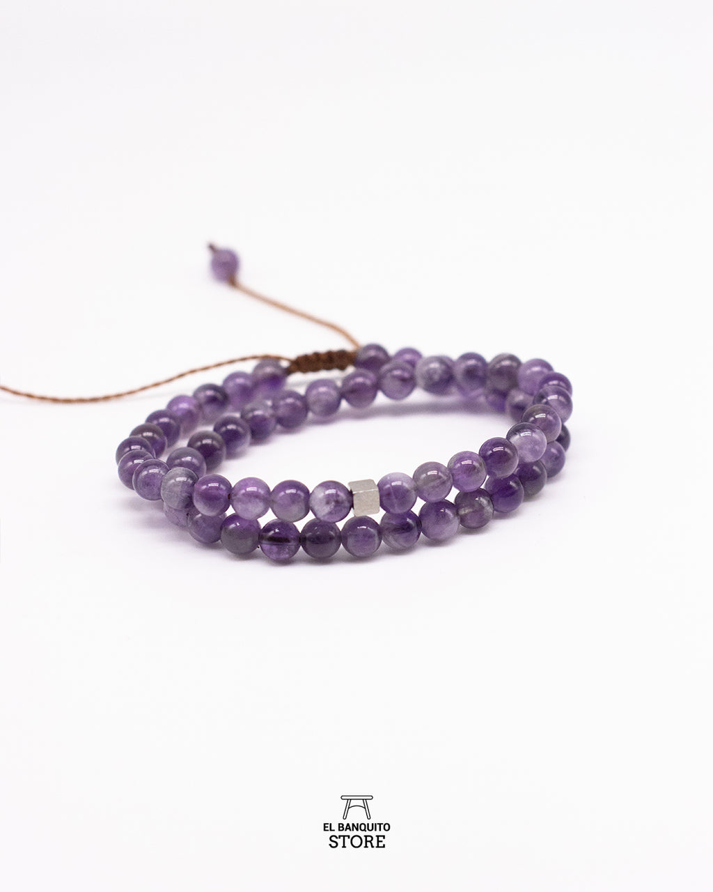 Pulsera Amatista Diseño Unisex