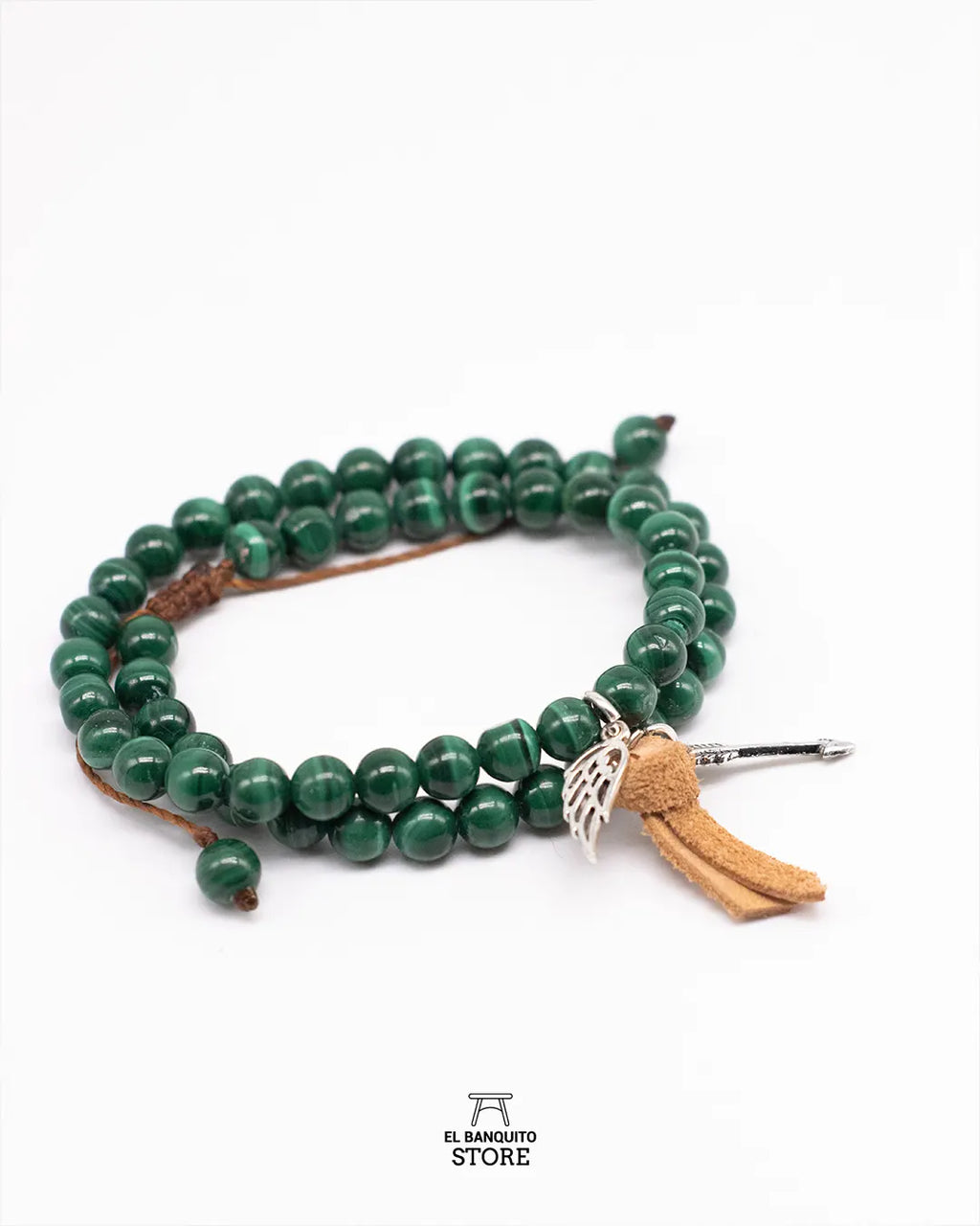 Pulsera de Malaquita Natural
