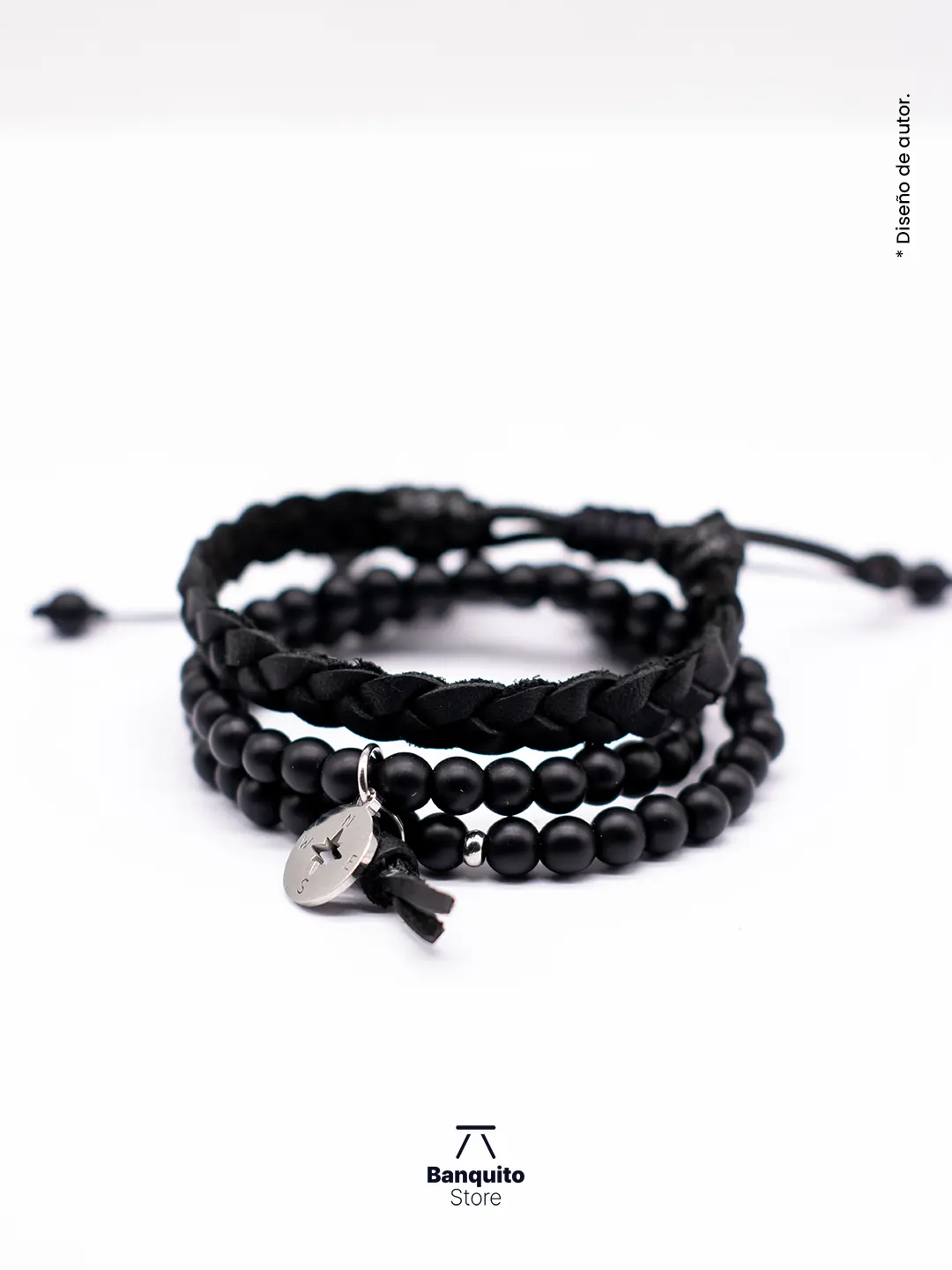 Pulsera Ónix Matte Para Hombre - Imagen 2