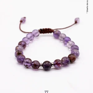 Pulsera de Cacoxenita Super Siete Natural